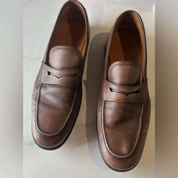 Bally MICSON/01 Men's Medium
Brown Leather Slip On Loafer Dress
Shoes - Picture 3 of 16